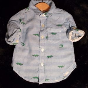 Denim button shirt